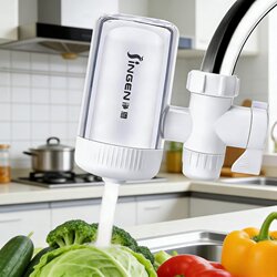 Jing'En Jn15 Water Purifier Faucet Filter Kitchen Pre-Filter Household Direct Drinking Tap Water Ceramic Core