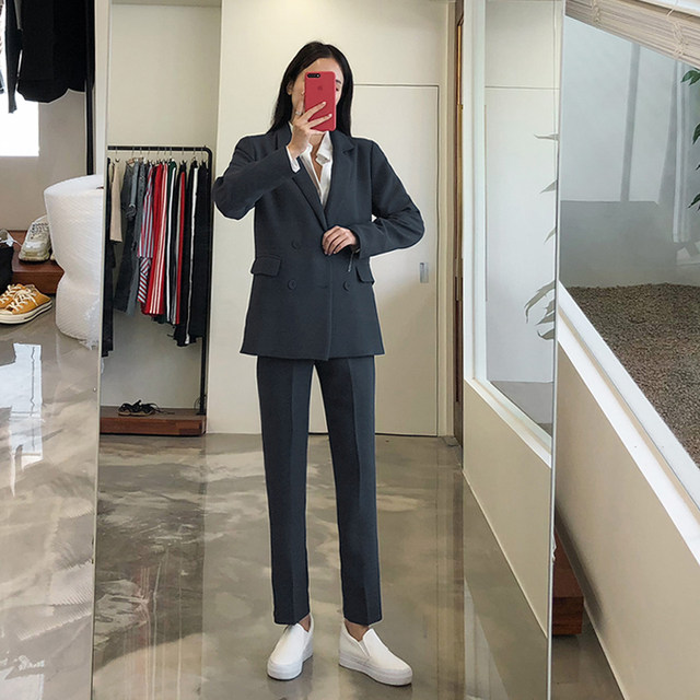 2025 Spring and Autumn Korean professional suit set for women casual ...