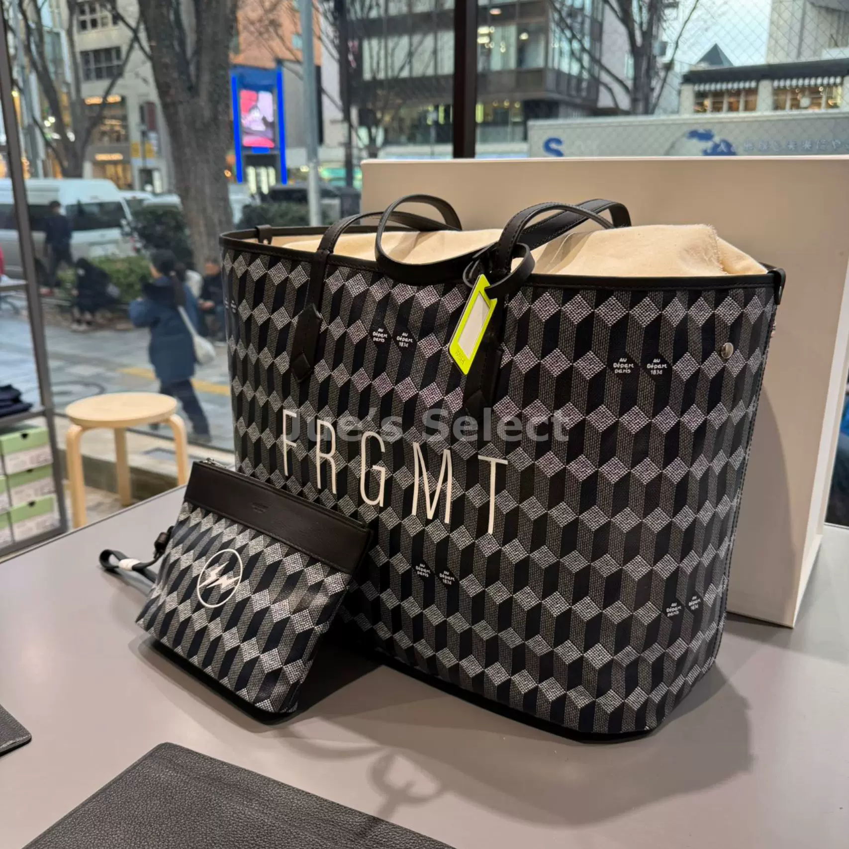 バッグ Au Depart Paris Tote NO.55 FRGMT Tote No. 55 x FRGMT – Au Départ Paris
