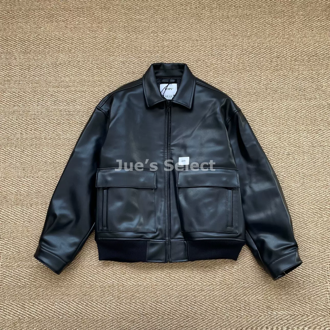 现货WTAPS JFW-01 JACKET SYNTHETIC. X3.0 骨头皮衣夹克22AW-Taobao