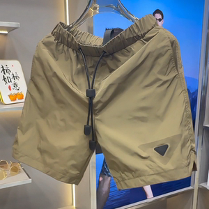 
New summer custom quick-drying mesh breathable casual shorts for men, simple and lightweight couples' style five-point pants