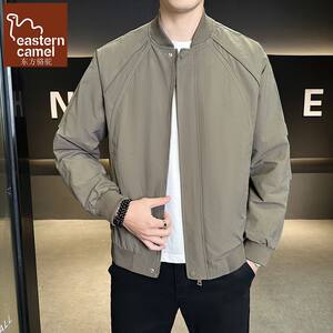 
Oriental Camel Spring and Autumn Baseball Collar Jacket Men's Trendy Workwear Tops High-end and Handsome Fashion Brand Jackets