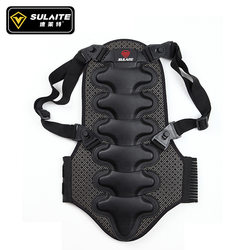 Sulaite Ski Protective Gear, Outdoor Sports Spine Protection, Extreme Sports, Horseback Riding, Anti-Fall, Thickened Back Protection