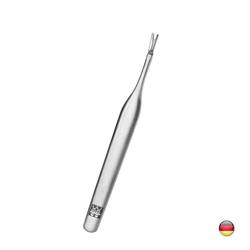 German Doublebledeli Dead Skin Fork Shovel V-Shaped Manicure Tool Cuticle Trimming Steel Pusher Nail Removal Pusher