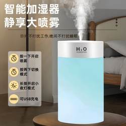 New USB Mini Humidifier for Home, Silent, Suitable for Bedroom, Office, Desktop, Car, Small Dormitory, Hydrating Spray