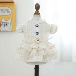 Petcircle Pet Circle Pet Clothes Dog and Cat Apparel Cute Gabrielle Dress Skirt