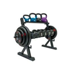 Double-Layer Dumbbell Rack, Double-Layer Two-Tier Dumbbell Rack, Kettlebell Rack, Barbell Plate Rack, Barbell Rack, Multifunctional Dumbbell Rack for Home Use