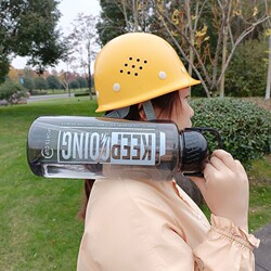 The Construction Site Water Cup Is Not Breakable, Large-Capacity Plastic Water Cup, High Temperature Resistant, Construction Site Large Space Cup, Portable Outdoor Water Bottle