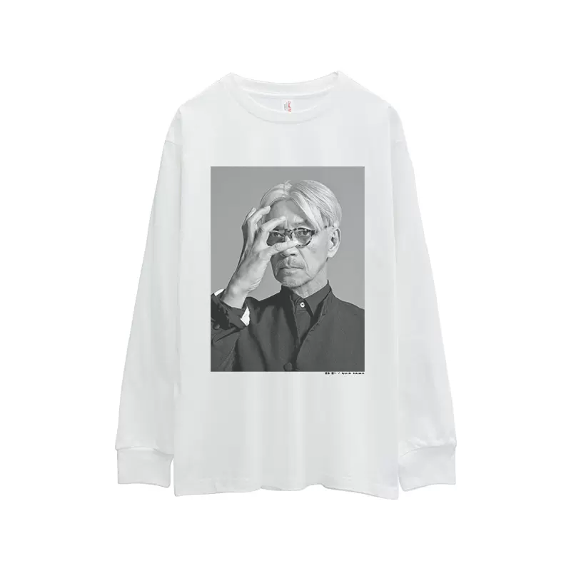 激レア！！　坂本龍一　ryuichi sakamoto Tシャツ 坂本龍一の公式プリントTシャツをコモンズが製作 月命日である