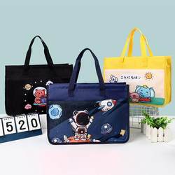 Canvas Cartoon Tuition Bag Book Bag Handbag Art Bag