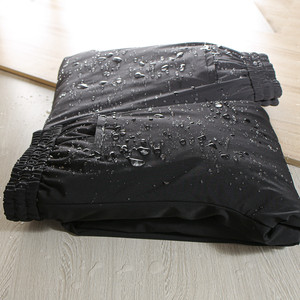 Cold -resistant artifact! Goose down pants! Waterproof and breathable! Keep warm and bloated! Men's loose waist casual down pants