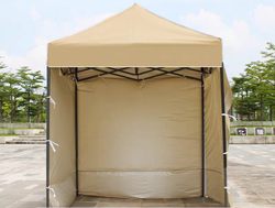 Outdoor Epidemic Prevention Temporary Isolation Tent, Single-Person Advertising Sunshade, Rain Shelter, Four-Legged Folding Large Umbrella with Cloth for Stall Setup
