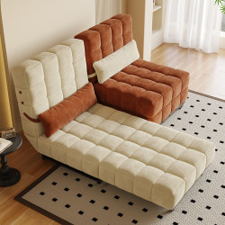2025 New Foldable Multifunctional Sofa Bed for Balcony, Suitable for Small Apartments, Popular Nordic and Italian Style Dual-Use