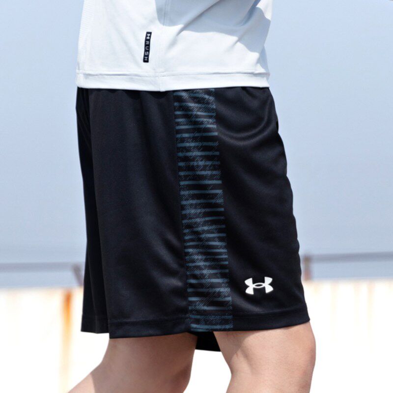 Inter UA Under Armour быстросохнущие шорты мужские настоящие летние новые спортивные брюки для бега тренировочные брюки с пятью точками мужской стиль