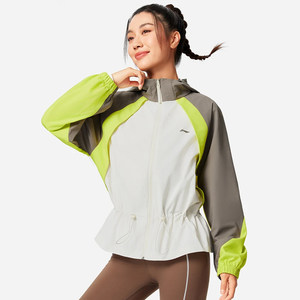 
Li Ning windbreaker 2025 autumn new product for women's sun protection and water splashing leisure sports hooded jacket AFDV682