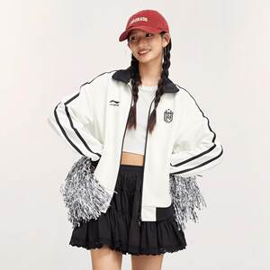 
Li Ning Sports Lifestyle Series Men's and Women's Same Style 2025 New Retro Casual Breathable Loose Jacket AWDVD01