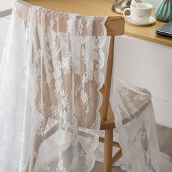 White floral lace table runner white lace tablecloth wedding decoration cloth table decoration tablecloth French lace cloth