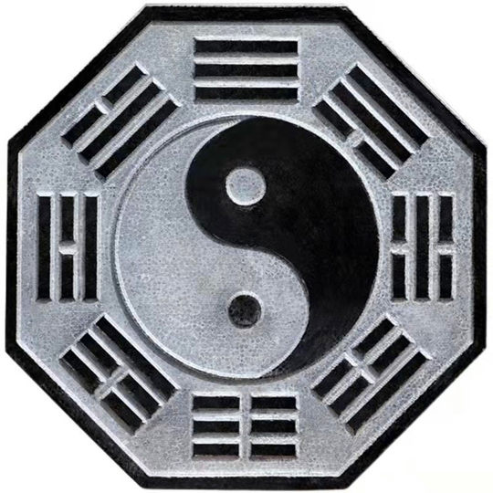 yin yang, espejo de bagua, tabla yin yang, espejo de bagua, tabla