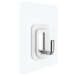 Strong load-bearing adhesive hooks, no need to punch holes, one card, 2 packs
