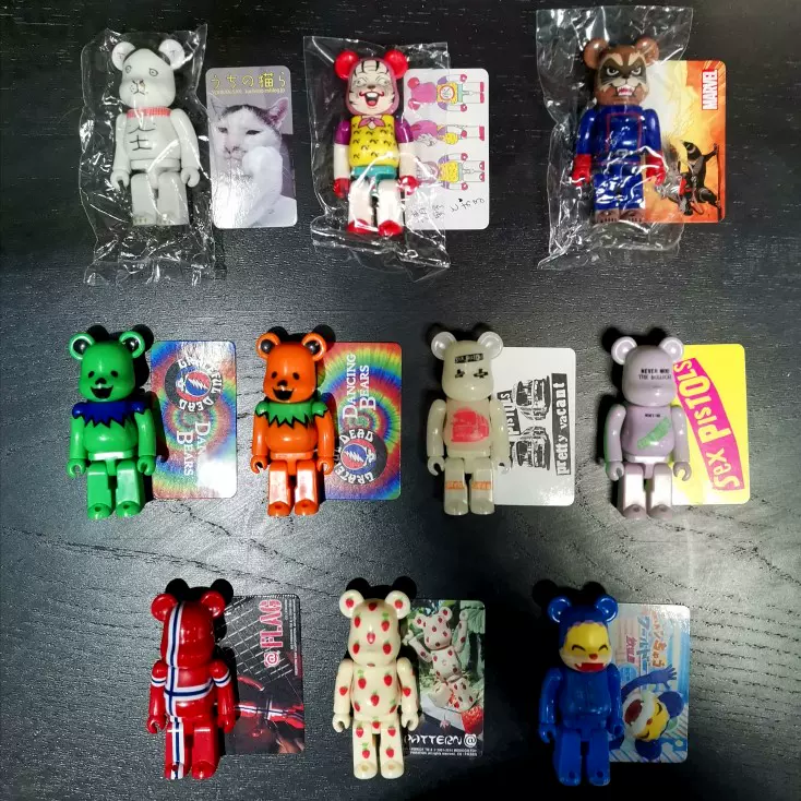 BE@RBRICK SERISE23 29個 Medicom Bearbrick Series 29 Jellybean S29 Blue Soda Clear 100% be@rbrick