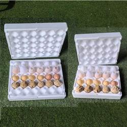 Express Egg Duck Egg Turned into Egg Foam Packaging Box Thickeneded and Hardened Carton-Free Shock-Proof and Pressure-Resistant Packaging Foam Box