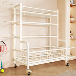 Fitness Equipment Storage, Sports Equipment Organizer, Yoga Mat Storage Basket, Basketball Stand, Dumbbell Kettlebell Storage Rack