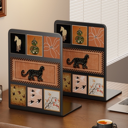 Bookends, Book Dividers, Desktop Storage, Book Holder, Creative Student Bookshelf, Office Storage, Desk Organizer, Iron Book Support, Book Prop, Book Rest