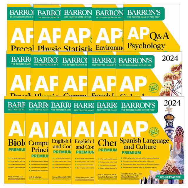 Barrons AP 2024 French Language and Culture French Language and Culture Barrons Exam Course ...