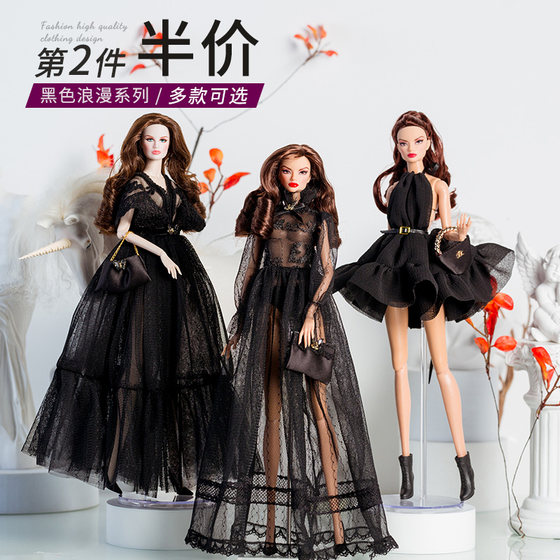 Fashionable daddy dress-up dress supermodel doll clothes trendy toys accessories heavy industry exquisite high quality collection