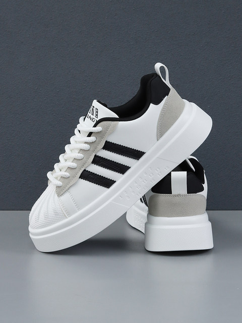 High-top Basketball Shoes Men's 2025 Summer New Thick-soled Height-enhancing Youth Student Sports Shoes Breathable and Non-slip main image 1