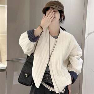 
Cotton thickened baseball jacket women's short autumn and winter 2025 new loose high-end small jacket top