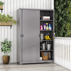 Filite Balcony Storage Cabinet Outdoor Courtyard Rainproof and Sunproof Sundries Storage Cabinet Camping Fishing Equipment Storage Cabinet