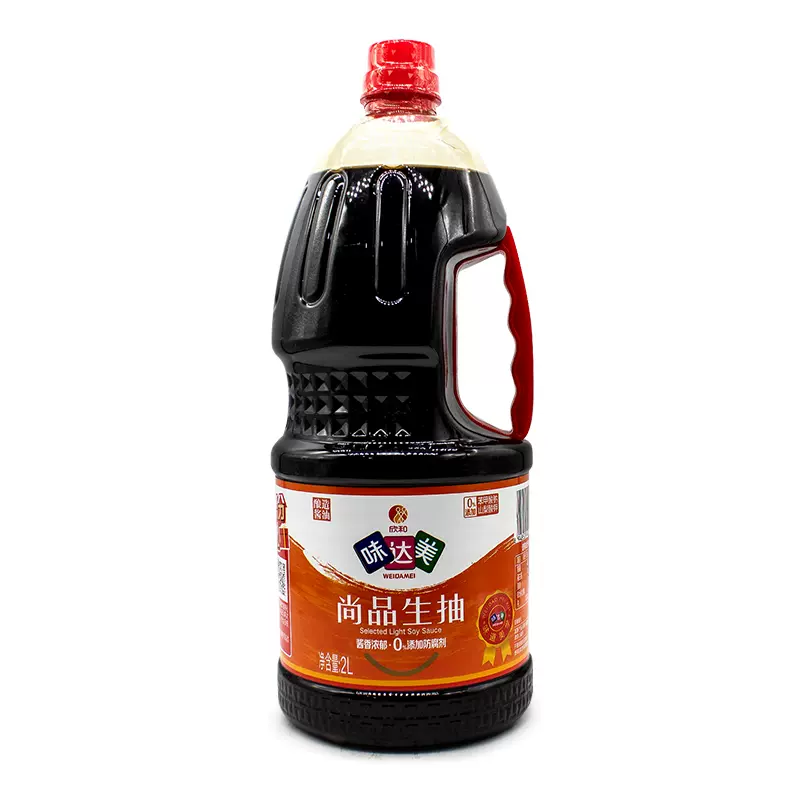 味达美尚品生抽2l 欣和餐饮推荐酿造酱油0添加防腐剂 酱香浓郁