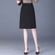 A-line suit skirt for women in spring and autumn 2025 new high-waisted hip skirt mid-length slim one-step skirt professional mid-skirt