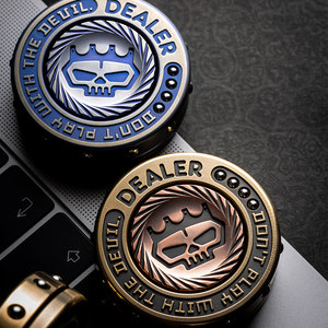 Ao Jiao's old ironmaker Dazhuang code fingertips bronze desktop hand -turn adult decompression EDC toy Lautie
