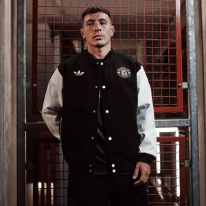 
Adidas clover men's football pilot sports casual warm baseball jacket cotton jacket JF0382