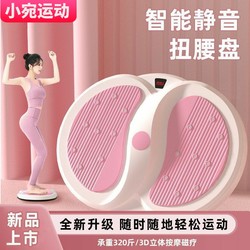 Waist Twisting Disc Goddess Magnet Fitness Home Silent Exercise Equipment Massage Abdominal Shaping Twisting Machine Rotating Turntable