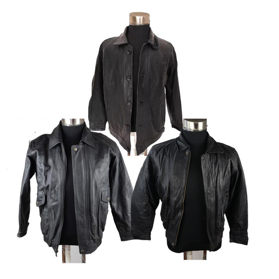 Deadly men's leather leather jacket, cattle sheep leather plus velvet coat lap lapel short zipper workwear vintage
