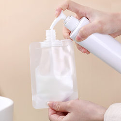 Portable Refillable Travel Bottles for Disposable Shampoo, Lotion, Cosmetics, Shower Gel, and Toiletries