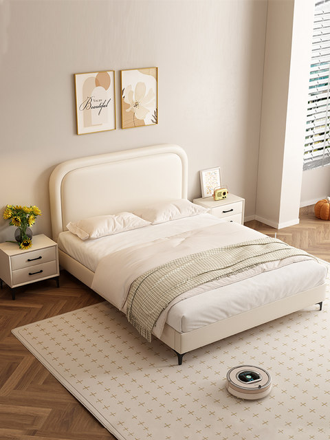 Soft Package Kidsren's Bed Bedroom Home Modern Simple Solid Wood Bed 1 ...