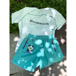 Ice Blue Outdoor Cycling Clothing Sports Suit for Men and Women, Summer Thin Badminton and Tennis Sports Sun Protection Quick-Drying Clothing