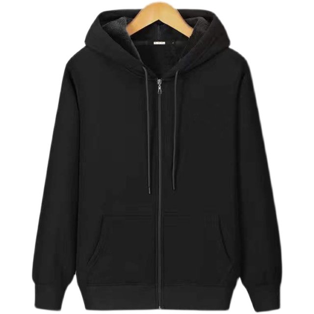 Jacket men's cardigan sweatshirt spring and autumn hooded jacket suit ...