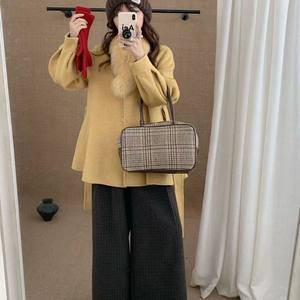 
Factory direct sale wool coat for women 2025 new high-end non-pilling double-sided wool coat short Korean version
