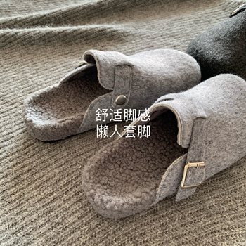 Korean style ins outer wear women's Birkenstock slippers