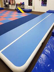 Taekwondo Acrobatic Air Mat Martial Arts Gym Floor Mat Inflatable Yoga Mat Stretch Gymnastics Mat Factory Direct Sales Protective Mat