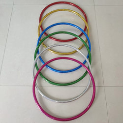 Children's Hula Hoop Laser Dance Performance Small Gymnastics Hoop Kindergarten Golden Hoop Fun Props for Kids