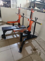 Competition-Grade Power Rack for Powerlifting, Squatting, and Bench Press; All-In-One Machine for Competition-Level Powerlifting, Squatting, and Bench Press