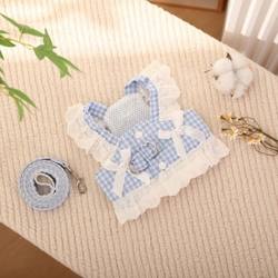 Pet dog and cat clothes traction pastoral skirt small puppy Teddy Maltese spring and summer thin harness