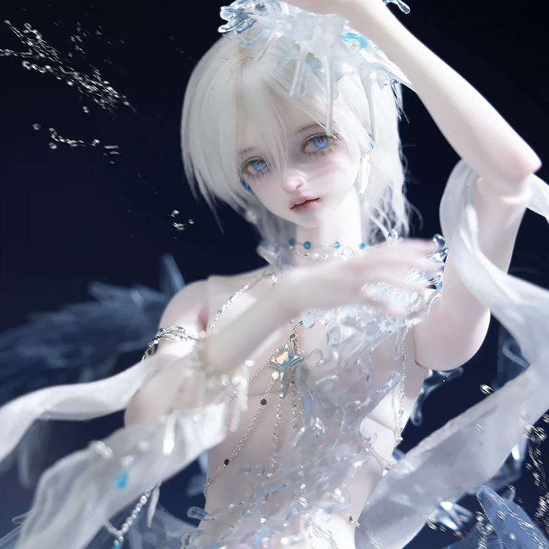 XAGAホワイトクリスタル3点BJD人形正規版公式素体裸ワ女ワSD人形セット Corora, 60cm Xaga Doll Boy - BJD, BJD Doll, Ball Jointed Dolls