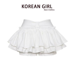 Ballet-Style White Skirt for Women, Early Spring New Style, Pure and Sexy, Puffy Cake Skirt, Petite A-Line Mini Skirt